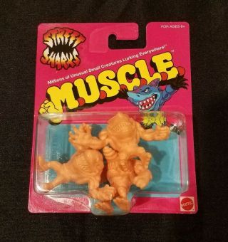 Mattel Street Sharks M.  U.  S.  C.  L.  E.  Men Retro Style Muscle Figures - 1 Pack