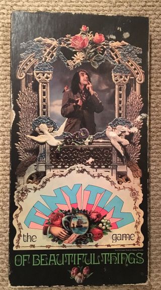 Vintage 1970 Tiny Tim The Game Of Things Board Game Complete