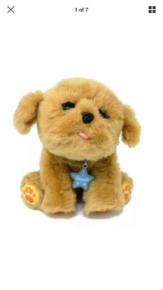 Little Live Pets Snuggle My Dream Puppy Interactive Dog Stuffed Animal Toy Euc