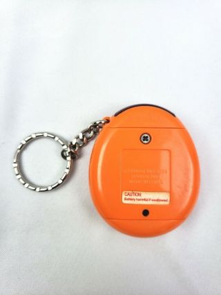 Tamagotchi Connection Virtual Pet Version 1 (V1) 2004 Bandai Orange 3