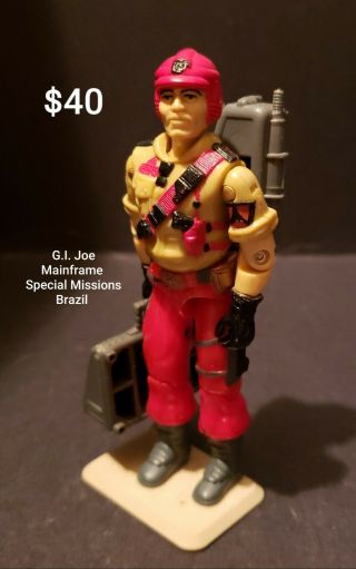 G.  I.  Joe Mainframe Special Missions Brazil Gi Joe
