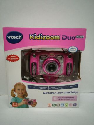 Vtech Kidizoom Duo 5.  0 Deluxe Digital Selfie Camera With Mp3 Player & Headphones
