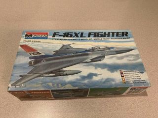 1/72 Monogram Revell F - 16xl Fighter Falcon Plastic Scale Model Kit Rare