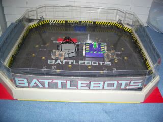 Battlebots Arena W/ Remote Controlled Tombstone & Witch Doctor By Hexbug