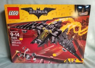 Lego The Batman Movie 70916 Batwing Airplane Harley Quinn Robin Minifigs Car