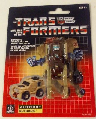 Transformers Generation One G1 Reissue Walmart Exclusive Outback Mosc
