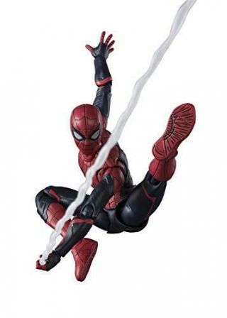 Bandai S.  H.  Figuarts Spiderman Upgrade Suit Figure Spider - Man: Far From.  Japan