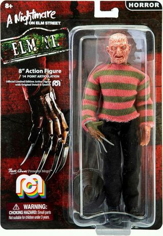 Freddy Krueger Nightmare On Elmstreet Limited Edition 8 " Mego Action Figure