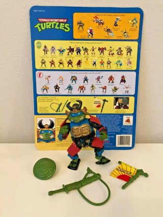 1990 Tmnt Teenage Mutant Ninja Turtles Leo,  The Sewer Samurai 100 Complete