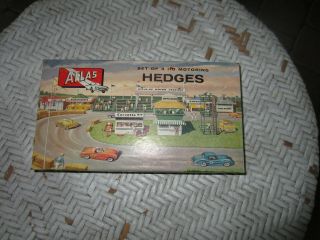 Atlas Model Motoring Hedges Set Of 4 50 