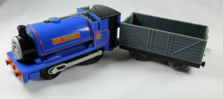 Thomas & Friends Trackmaster Sir Handel Engine Motorized With Car
