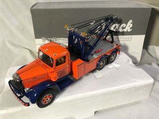 1st Gear Mack L Model Tow Truck Tollway & Tunnel Authority 1:34 Die Cast