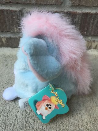 1999 Model 70 - 940 Blue/Pink Furby Baby - With Hang Tag 5