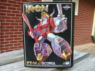 Transformers Fans Toys Iron Dibots Ft - 04 Scoria (masterpiece Slag) Read