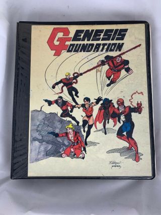 Genesis Foundation 1992 For Champions The Role Playing Game Snider Artwork