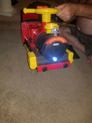 ROLLPLAY STEAM TRAIN 6 - VOLT BATTERY - POWERED SMALL CHILD RIDE - ON TRAIN / CABOOSE 4