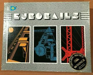 Rare Vintage Eurorails Game Complete By Mayfair Games Inc.  1993 457