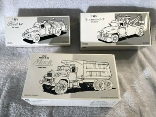 3 - First Gear Ny State Thruway 1/34 Scale Truck Set 1903 1904 1905