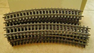 13 Aristocraft " G " Scale 8 Foot Diameter Stainless Curved Track,  Usa Ties