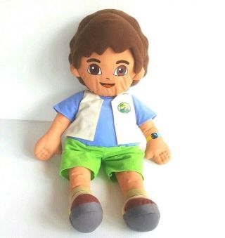 Fisher Price Dora The Explorer Diego Plush Doll Stuffed Toy 2006 Large 24 Inches