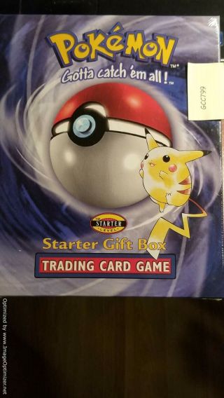 Pokemon Starter Gift Box Factory 2 Player 1999
