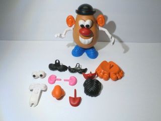 Vintage 1985 Playskool Mr.  Potato Head Toy With Accessories Collectible