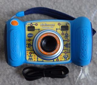 V Tech Kidizoom Camera Pix,  Blue,  Fully