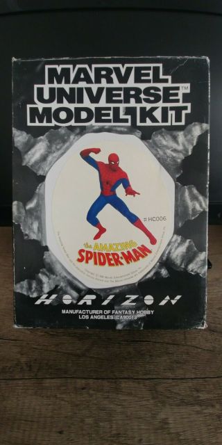 1988 Marvel Universe Model Kit The Spider - Man