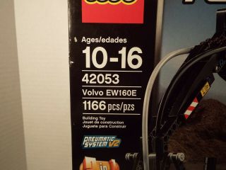 LEGO Technic Volvo EW160E (42053) Set up only once then put back Retired 2