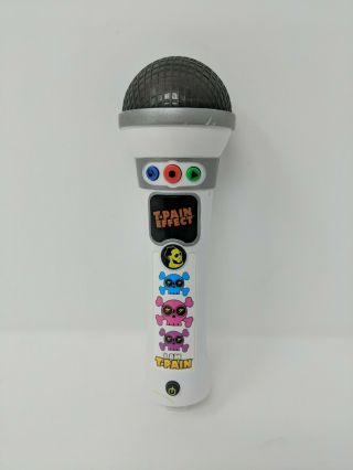 I Am T - Pain Effect White Microphone Record Playback Karaoke Voice Change Rap