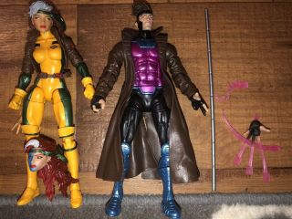 Marvel Legends Rogue Gambit X - Men Figures Loose