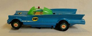 Look Circa Late 1960`s Ahi Batman Batmobile Battery Operated Bump - N - Go Toy Car