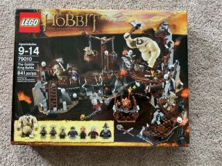 Lego The Hobbit The Goblin King Battle 79010 Retired Rare Nib