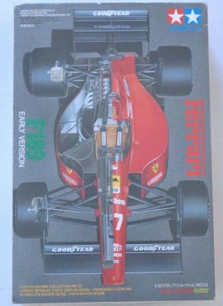 20023 Tamiya 1/20 Ferrari F189 Early Version F1 Model Kit