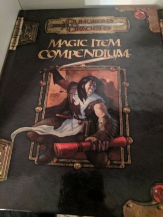 Magic Item Compendium Dungeons And Dragons 3.  5 Ed.