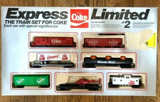 Express Coke Limited The Train Set For Coca - Cola,  Electric Train Set 2