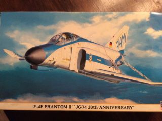 1/72 Hasegawa F - 4f Phantom Ii Jg 74 20th Anniversary