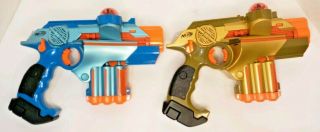 Nerf Official Lazer Tag Phoenix Ltx Tagger 2 - Pack Fun Multiplayer Laser Tag Gold