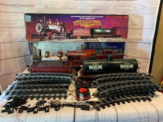 Bachmann Valvoline Express Toy Train Set (g Scale) Christmas Garden Complete