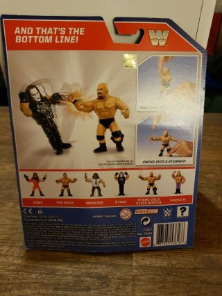 WWE Mattel Stone Cold Steve Austin Retro Figure 1 Wrestling Action 4