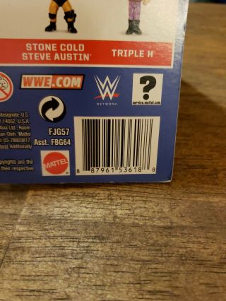 WWE Mattel Stone Cold Steve Austin Retro Figure 1 Wrestling Action 5
