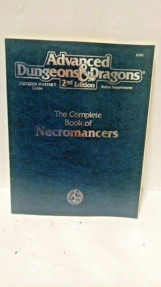 Advanced Dungeons And Dragons 2nd Edition 2151 Master Guide Paperback