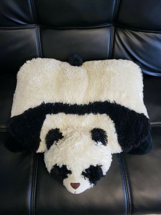 Pillow Pets Panda Bear Plush Pillow Stuffed Animal Euc