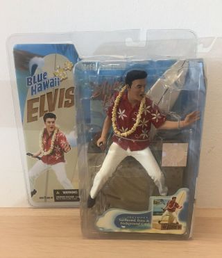 Elvis Presley Blue Hawaii Action Figure Mcfarlane Toys Licensed 2006 Rare O4
