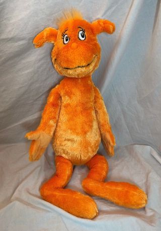 Kohls Cares For Kids Dr Seuss The Foot Book Orange Plush Stuffed Animal