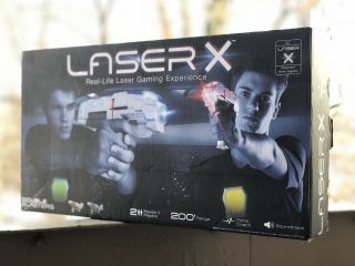 Laser X Real - Life Laser Gaming Experience (double Blaster)