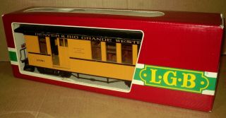 = Lgb G Trains.  " Denver & Rio Grande Baggage - Express Car 3081 "