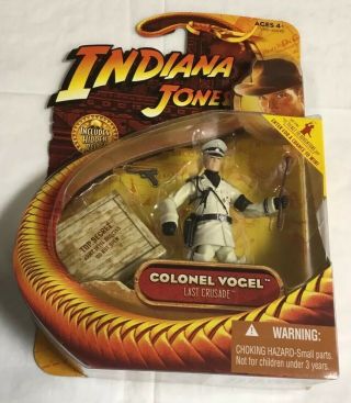 Colonel Vogel Indiana Jones And The Last Crusade Action Figure Hidden Relic