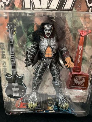 McFarlane Kiss Psycho Circus Tour Edition Gene Simmons Action Figure Rock Bass 2