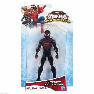 Miles Morales (5 ") Vhtf Ultimate Spider - Man Web Warriors Marvel Action Figure
